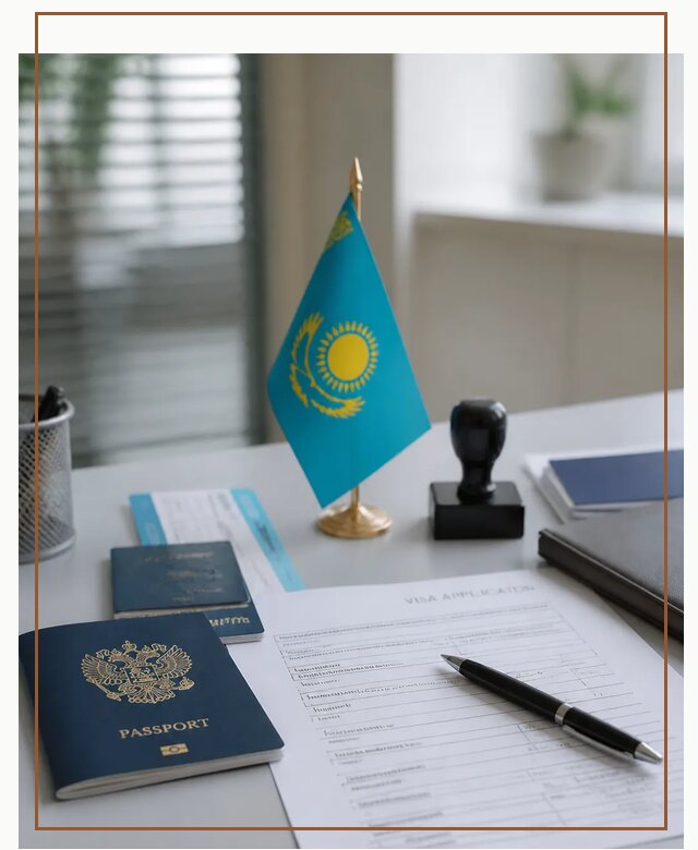 Оформление визы в Казахстан для поездки и работы в Дальнегорске